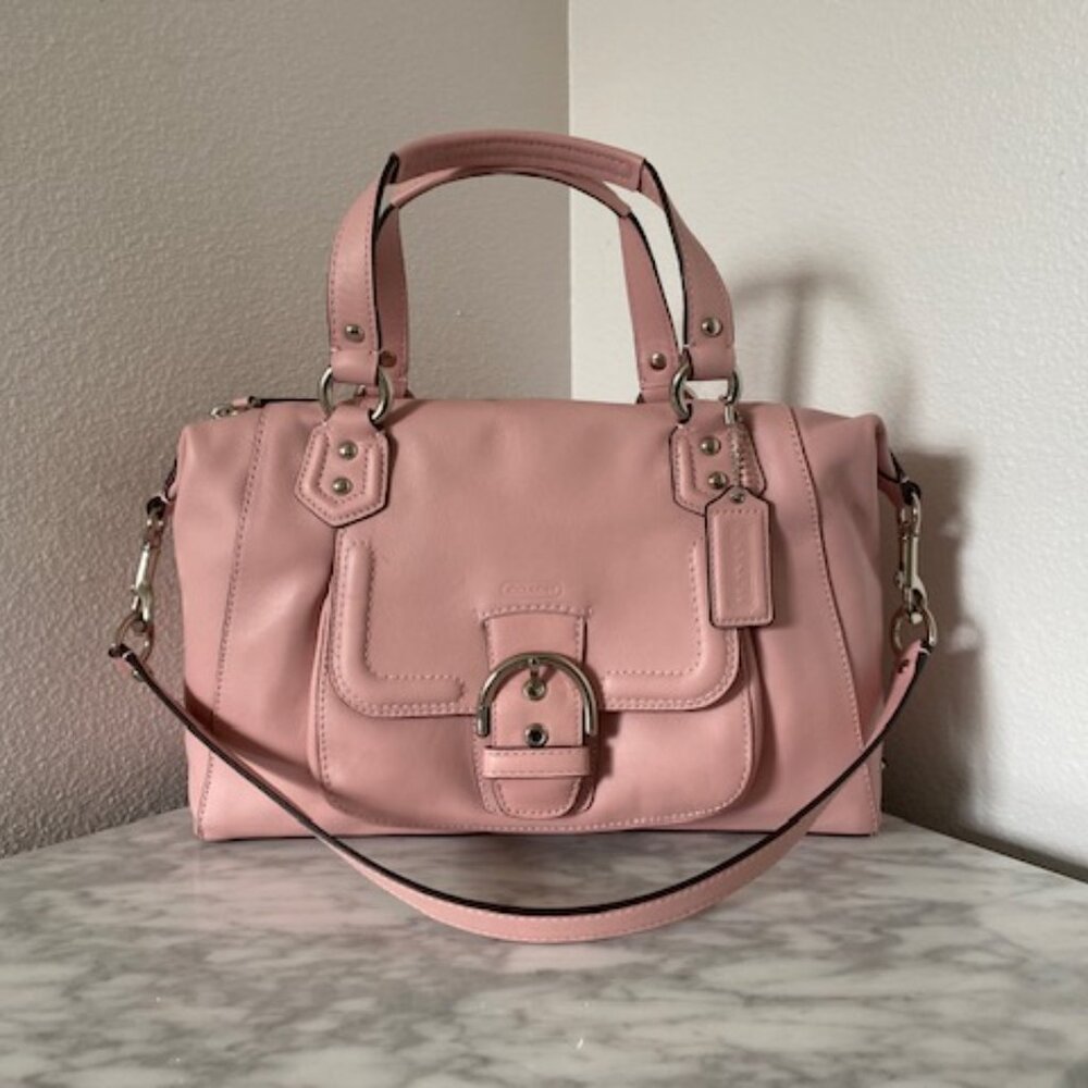 NWOT - Coach Pale Pink Satchel/Purse
